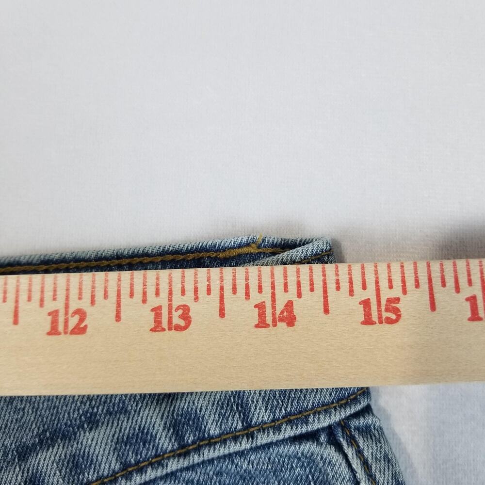 J Crew Jeans Mens 28x30 Blue Slim Flex Medium Wash Denim Stretch Classic Style - Picture 10 of 13
